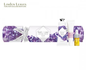 Linden Leaves 琳登丽诗 紫色水晶糖果式礼盒 3件套（面部精油 3ml+润唇膏 10ml+护手霜 25ml）